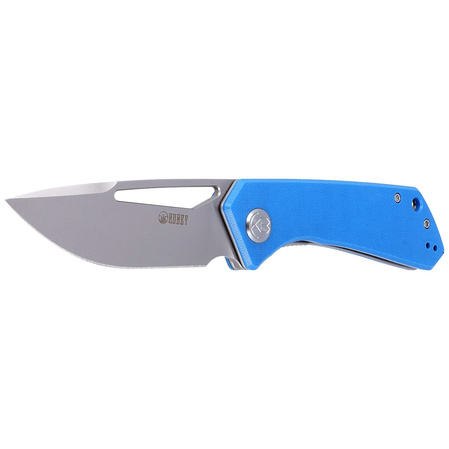Nóż składany Kubey Thalia Blue G10, Beadblasted D2 (KU331B)