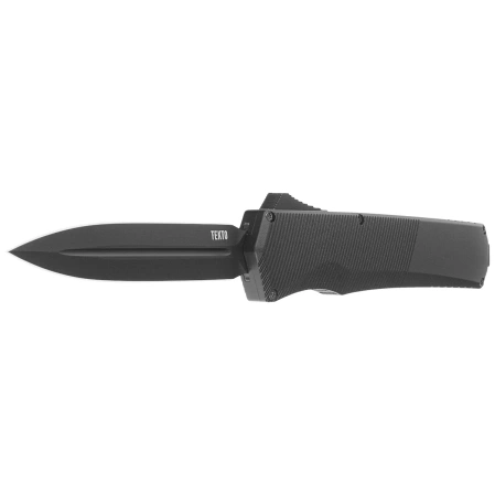 Nóż automatyczny OTF Tekto A5 Spry D/E Black Aluminium, Black CPM S35VN