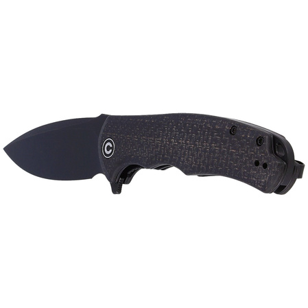 Civivi Knife Praxis Black Coarse Micarta, Black Stonewashed 9Cr18MoV (C803G)