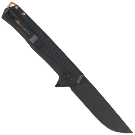 Nóż składany Tekto F1 Alpha Eotech Edition Black G10, Bronze HW, Black D2