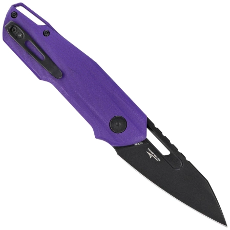 Nóż składany Bestech Toddler Purple G10, Black PVD 14C28N by Maciej Torbé (BG64D)