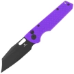 Nóż składany Bestechman Guardian Purple G10, Black PVD D2 (BMK11H)