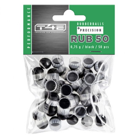 Kule precyzyjne gumowe Umarex T4E RBP kal. .50 / 50 szt. do Umarex T4E HDR 50, HDP, TMP1, M&P9c i SFP9 (2.4785)