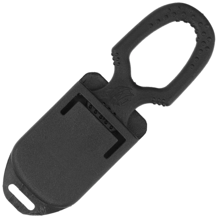 Nóż ratowniczy MAC Coltellerie Twin Rescuer Black FRN, Satin W 1.4034 (MC TS09.N)
