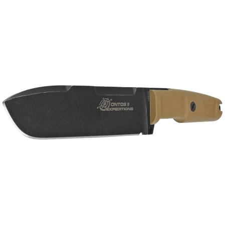 Nóż Extrema Ratio Ontos II Expeditions Desert Forprene, Dark Stonewashed MIL-C N690 (04.1000.0122/EXP)