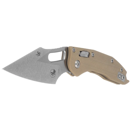 Microtech Stitch Ram-Lok S/E Knife Tan Fluted G10, Stonewashed M390MK by Borka Blades and Tony Marfione (169RL-10FLGTTA)