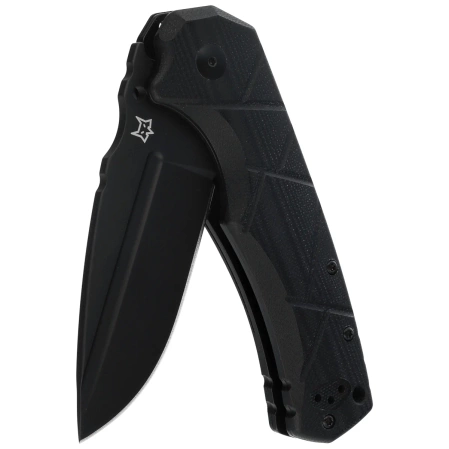 Fox Uro Knife Black G10, Black PVD Niolox by Wander Tactical (FX-557 B)