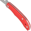 Spyderco Honeybee Knife Red G10, Satin 12C27 (C137GRDP)