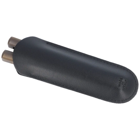 Fox PHI Knife Bronze Titanium, Damasteel Super Dense Twist by Vincenzo Fiore (FX-570 TiD)