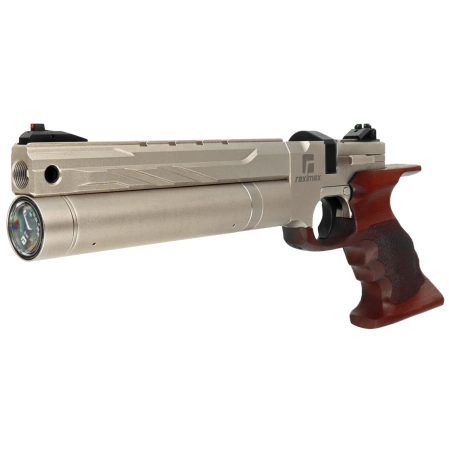 Pistolet wiatrówka PCP Reximex RPA Silver 4.5 mm z regulatorem