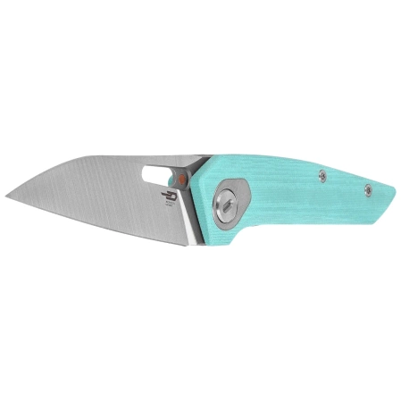 Nóż składany Bestech VK-Void Aqua G10, Satin / Bead Blasted Stonewashed MagnaCut by Vulpex Knives (BG63B)