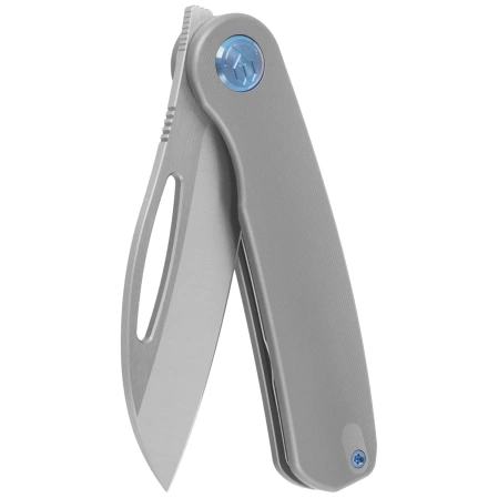 Kubey KB Knives Decimal Gray Titanium, Satin M390 by Mark Perez (KB354A)