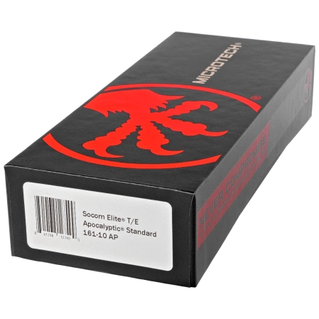 Microtech Socom Elite T/E-M Knife Black Aluminum, Apocalyptic M390MK by Tony Marfione (161-10AP)