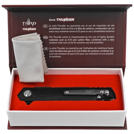 Decor Habitat Third Thunder LE No 053/500 Black G10, Stonewashed/Satin D2 (K4109)