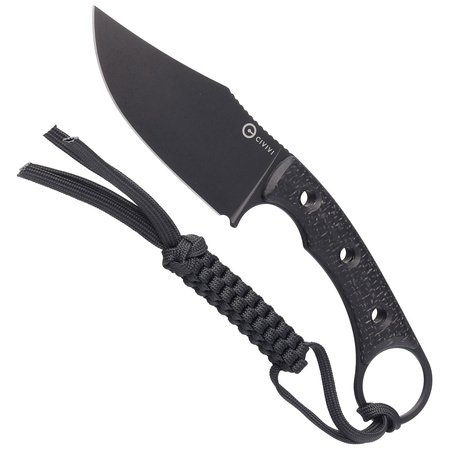 Civivi Knife Midwatch Black Micarta, Black Stonewashed N690 (C20059B-1)