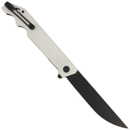Kubey Knife Pylades Ivory G10, Blackwash AUS-10 (KU253D)