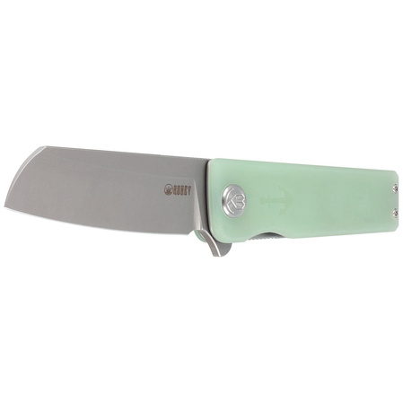 Nóż składany Kubey Sailor Jade G10, Beadblasted AUS-10 by Sekira Sochi (KU317E)