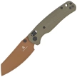 Nóż składany Bestechman Cicada's Wing OD Green G10, Gold 10Cr15MoV (BMK06C)