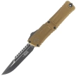 Microtech Combat Troodon Gen III Interceptor Signature OTF Knife OD Green Aluminum, Black M390MK by Tony Marfione (1217-1ODS)