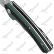 Nóż składany Bestech Skirmish Green / Black G10, Satin D2 (BG44A)