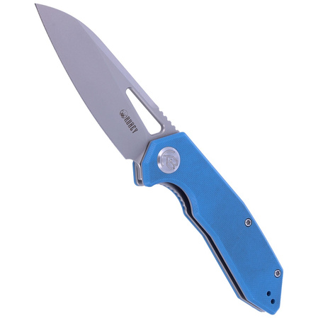 Kubey Knife New Vagrant Blue G10, Sandblast AUS-10 (KU291C)