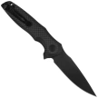 Spartan Blades Poros Knife Black G10/Carbon Fiber, Black TiN CPM 154CM by Curtis Iovito (SFBL11CF)
