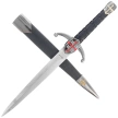 Sztylet Decor Habitat Templar Dagger Black ABS, Satin Stainless Steel (16759-1)