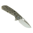 Nóż składany Reate TX228 LE No 018/100 Dark Bead Blasted Titanium, Dark Bead Blasted Titanium Clip, Satin M390 (TX228 TDBB.TDBB.SAT)