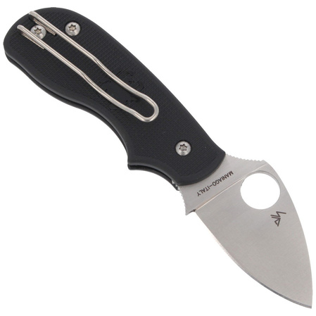 Spyderco Squeak Lightweight Black Plain (C154PBK)