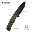 Nóż składany Sencut Skarnax OD Green G10, Black 9Cr18MoV (S24025-2)