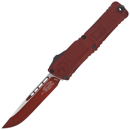 Nóż automatyczny OTF Microtech Combat Troodon Gen III S/E Cerakote Weathered Crimson Aluminium, Cerakote Weathered Crimson M390MK by Tony Marfione (1143-1WCM)