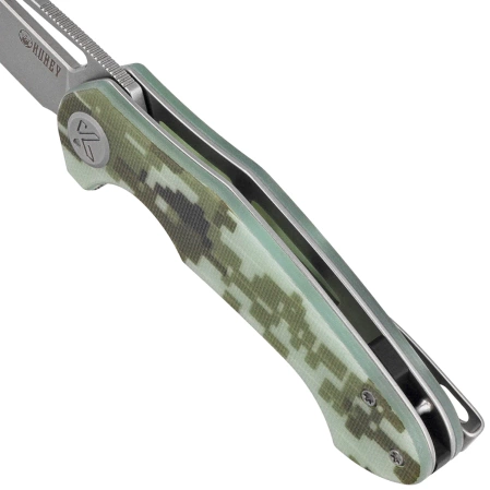 Kubey Dugu Knife Camo G10, Beadblasted 14C28N (KU210H)
