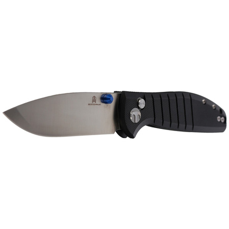 Nóż składany Bestechman Goodboy Black G10, Satin / Stonewashed D2 by Keanu Alfaro (BMK04A)