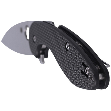 Spyderco Silverax Carbon Fiber/G10 Laminate, Satin CPM S30V by Paul Alexander (C228CFP)