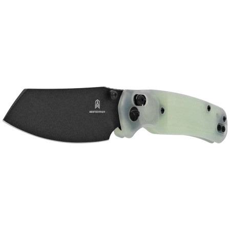 Bestechman Cicada's Wing Knife Jade G10, Black 10Cr15MoV (BMK06A)