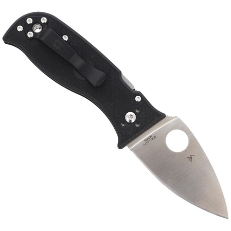 Nóż składany Spyderco Lil' Temperance 3 Black G-10 Plain (C69GP3)