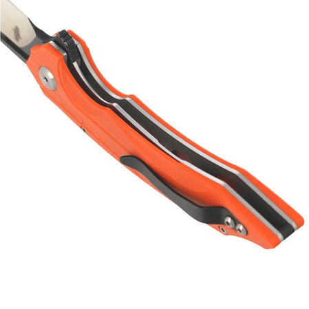 Bestech Ornetta Orange G10, Black/Satin D2 by Kombou Knife (BG50C)