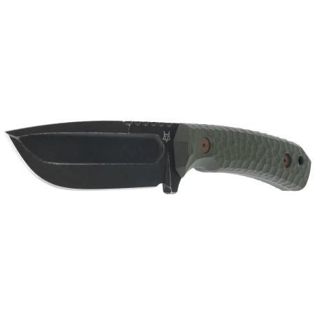 Fox Monteserra Knife OD Green G10, Top Shield/Stonewashed Niolox by GZ Tactical Knives (FX-628 G10OD)