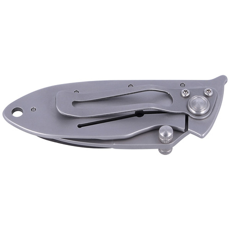 Maserin Onefold Ebony Wood, Bead Blasted 440C by Moris Baroni Knife (550/EB)