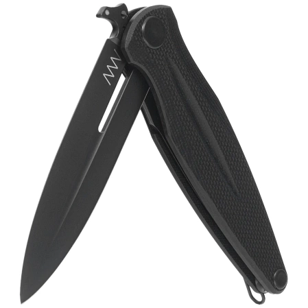 ANV Z400 BB Knife Black G10, Black DLC Sleipner (ANVZ400-015)