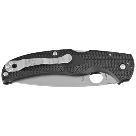 Spyderco Native Chief Black FRN, Satin CTS BD1N by Sal, Eric Glesser (C244PBK)