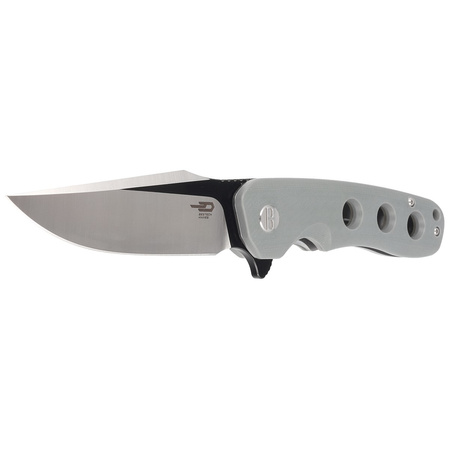 Nóż składany Bestech Arctic Grey G10, Black / Satin D2 (BG33C-1)