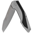 Civivi Hypersonic Gray Steel / Black G10, Gray Stonewashed 14C28N by Gustavo T. Cecchini knife (C22011-2)