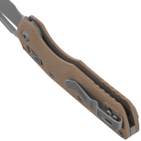 Nóż składany Microtech MSI S/E Tan Fluted G10, Apocalyptic M390MK by Tony Marfione (210-10APFLGTTA)