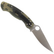 Spyderco Military G-10 Camo PlainEdge Knife (C36GPCMO)