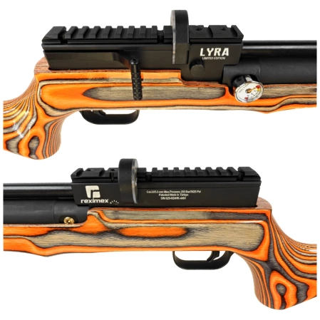 Reximex Lyra Orange Laminated 5.5mm PCP Air Rifle