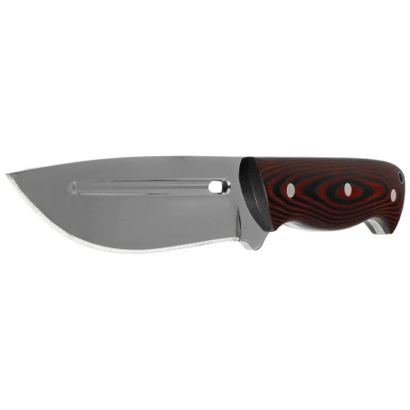 Nóż myśliwski Martinez Albainox Brown Micarta, Satin 3Cr13Mov (32770)