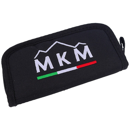 Nóż składany MKM Goccia Green Canvas Micarta, Satin M390 by Jens Ansø (MKGC-GC)