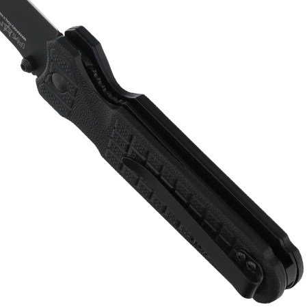 Nóż automatyczny Fox Predator Evolution Black FRN, Black Idroglider Niolox (FX-449 B)