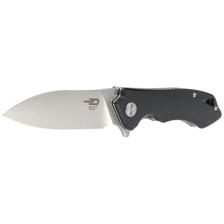 Nóż składany Bestech Beluga Black G10, Stonewashed / Satin D2 (BG11D-2)